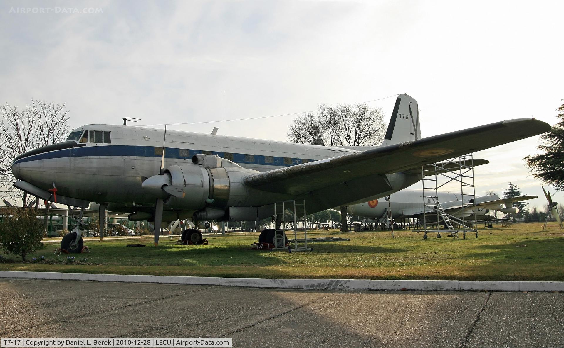 T7-17, 1955 CASA C-207C Azor C/N 17, One of 22 such aircraft built for the Spanish Air Force.