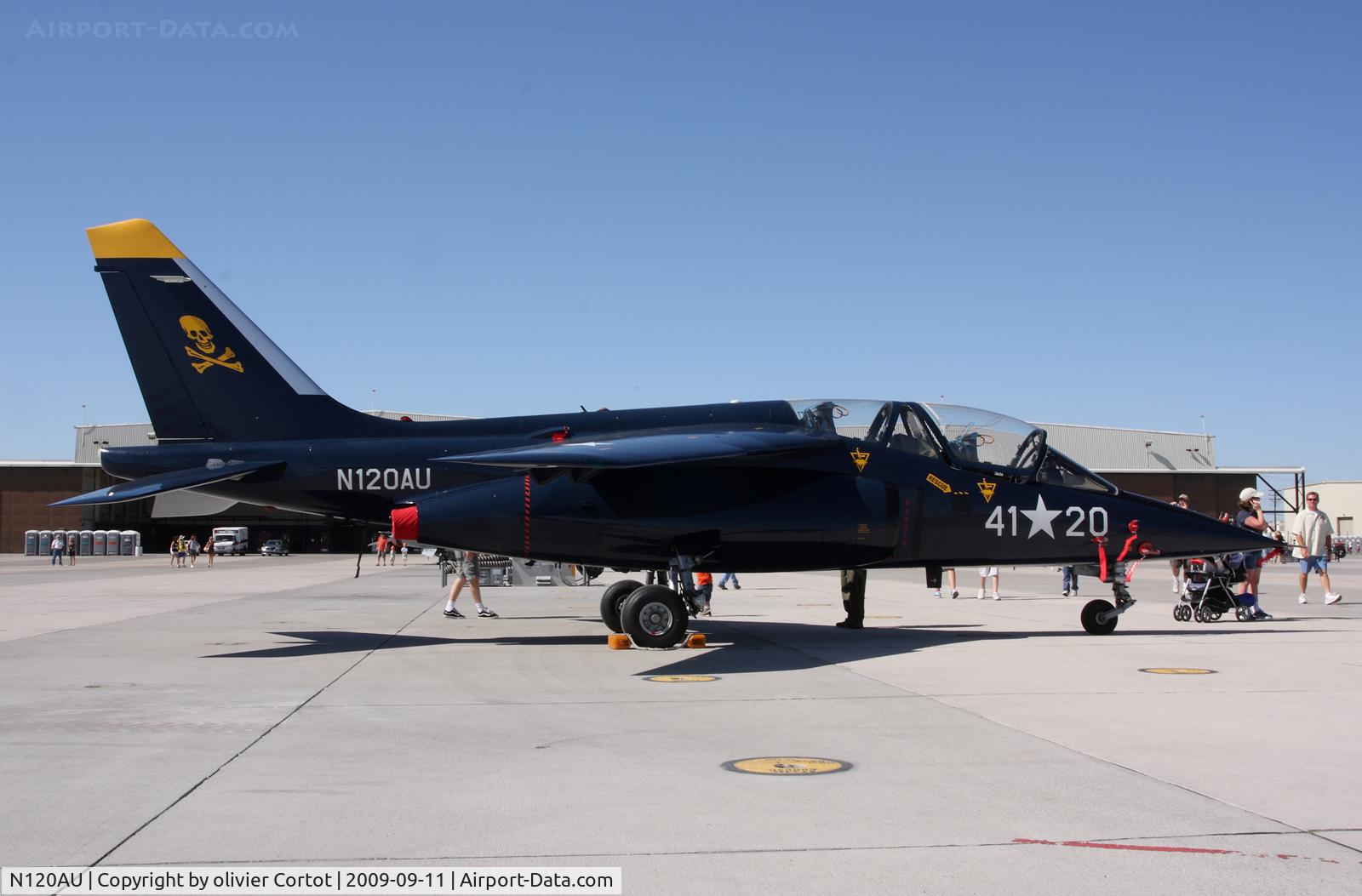 N120AU, 1981 Dassault-Dornier Alpha Jet A C/N 0120, NAS Fallon airshow 2009