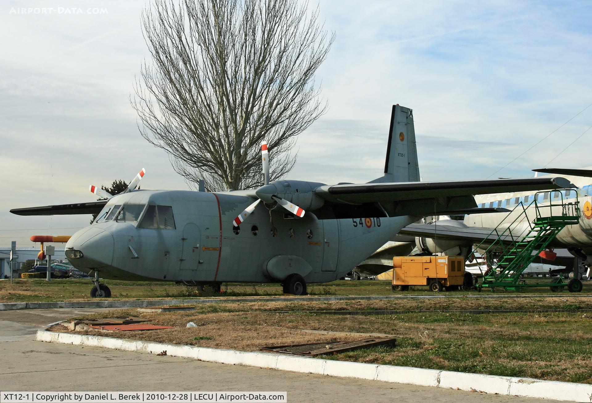 XT12-1, 1971 CASA C-212-100 Aviocar C/N P-1, This is the prototype of the Aviocar, which first flew March 23-1971; deliveries to the Spanish Air Force began three years later.