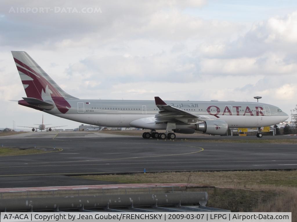 A7-ACA, 2002 Airbus A330-203 C/N 473, aux // Pullman