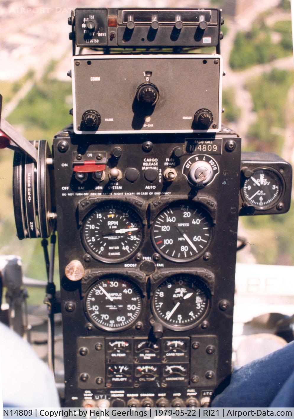 N14809, 1972 Bell 47G-5A C/N 25086, Heli flt over the Niagara Falls
