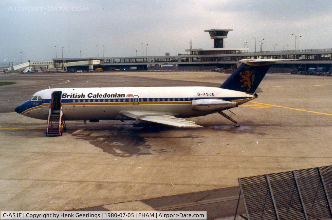 G-ASJE, 1964 BAC 111-201AC One-Eleven C/N BAC.009, British Caledonian