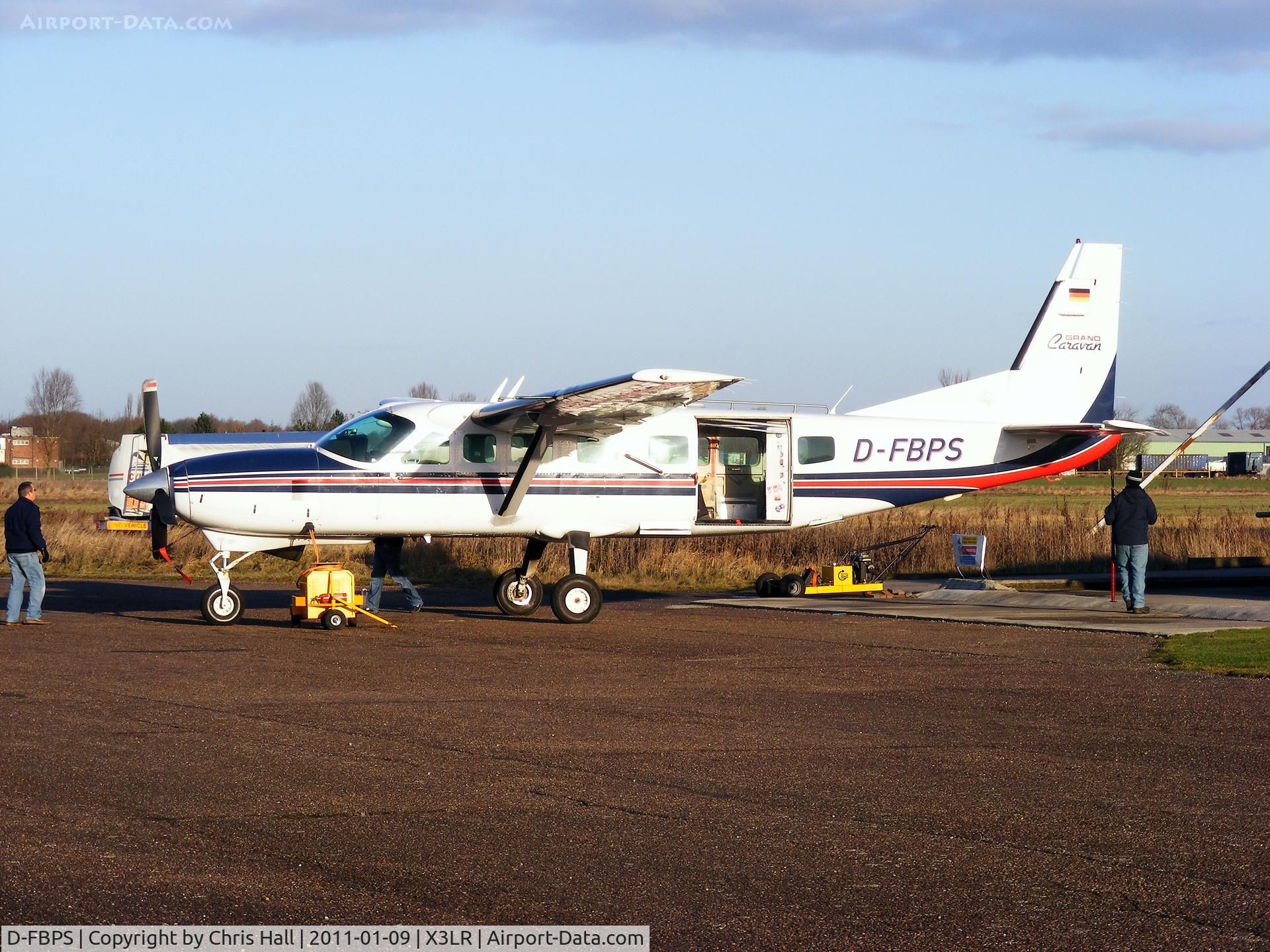 D-FBPS, 1998 Cessna 208B Grand Caravan C/N 208B0494, at the British Parachute School, Langar