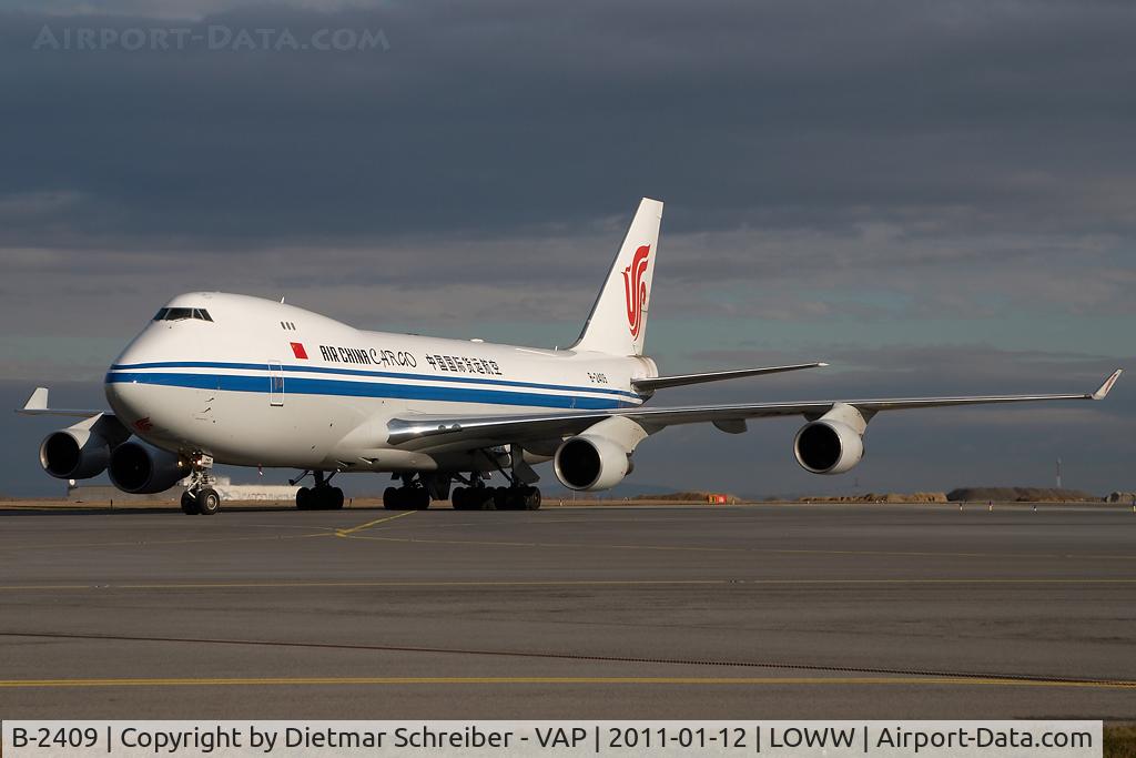 B-2409, Boeing 747-412F/SCD C/N 26560, Air China Boeing 747-400