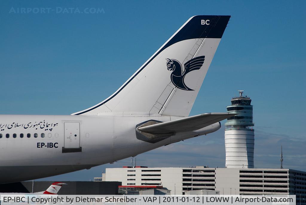 EP-IBC, 1992 Airbus A300B4-605R C/N 632, Iran Air Airbus 300-600