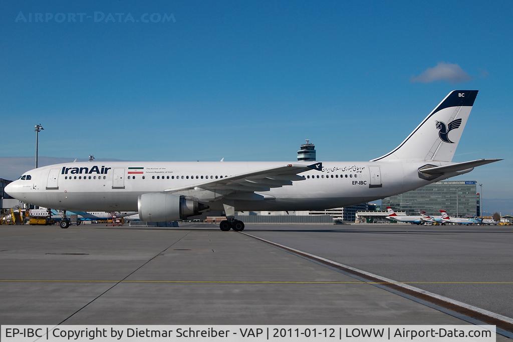 EP-IBC, 1992 Airbus A300B4-605R C/N 632, Iran Air Airbus 300-600