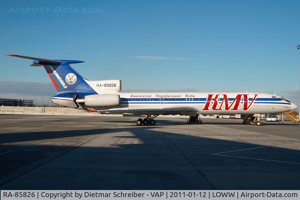 RA-85826, 1989 Tupolev Tu-154M C/N 89A812, KMV Tupolev 154