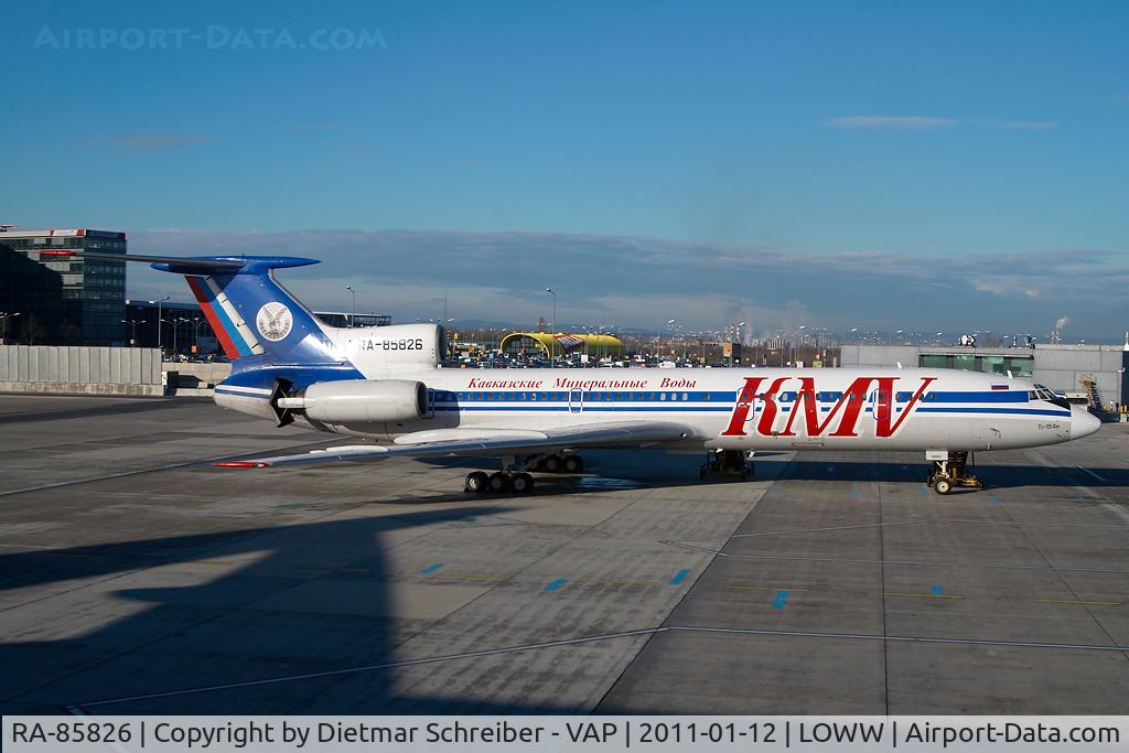 RA-85826, 1989 Tupolev Tu-154M C/N 89A812, KMV Tupolev 154