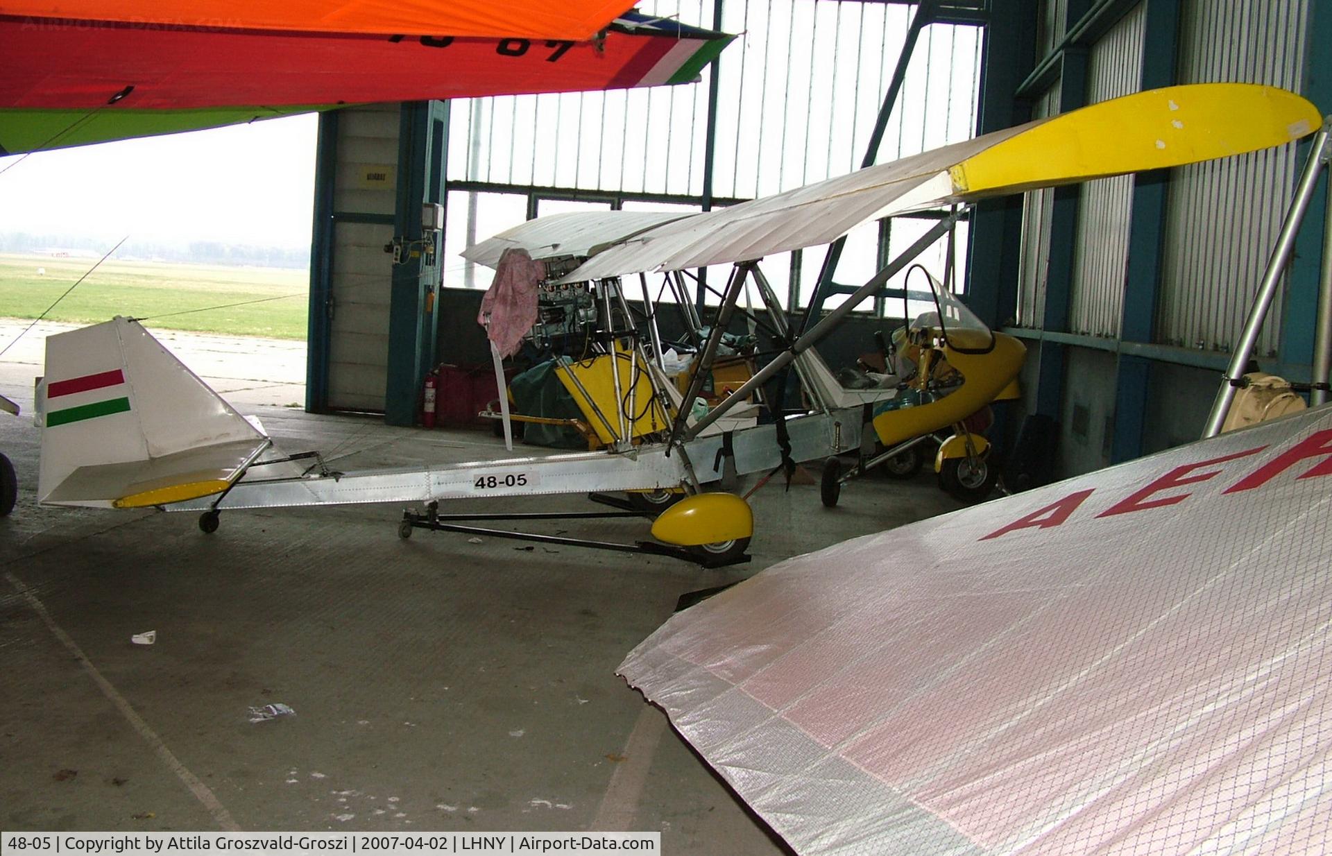 48-05, 1988 MÉM-RSZ KSML-1M Nyirség 2 C/N 001/P, Nyiregyháza Airport
