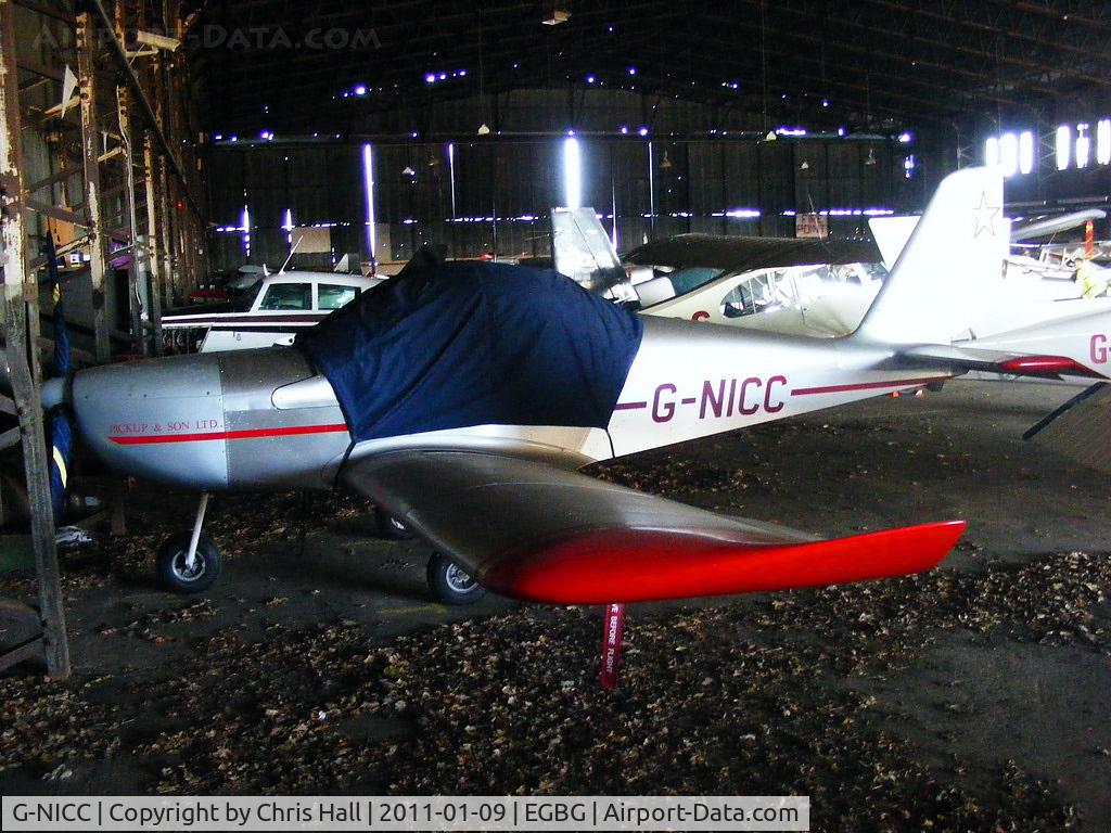 G-NICC, 2004 Cosmik EV-97 TeamEurostar UK C/N 1913, Privately owned