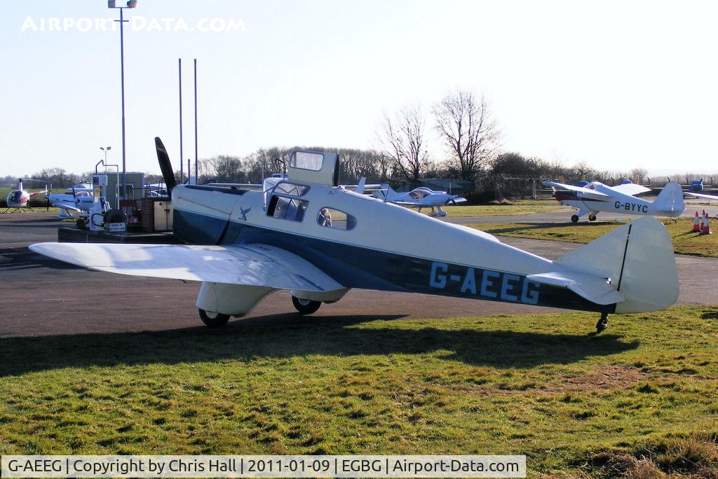 G-AEEG, 1936 Miles M-3A Falcon Major C/N 216, Privately owned