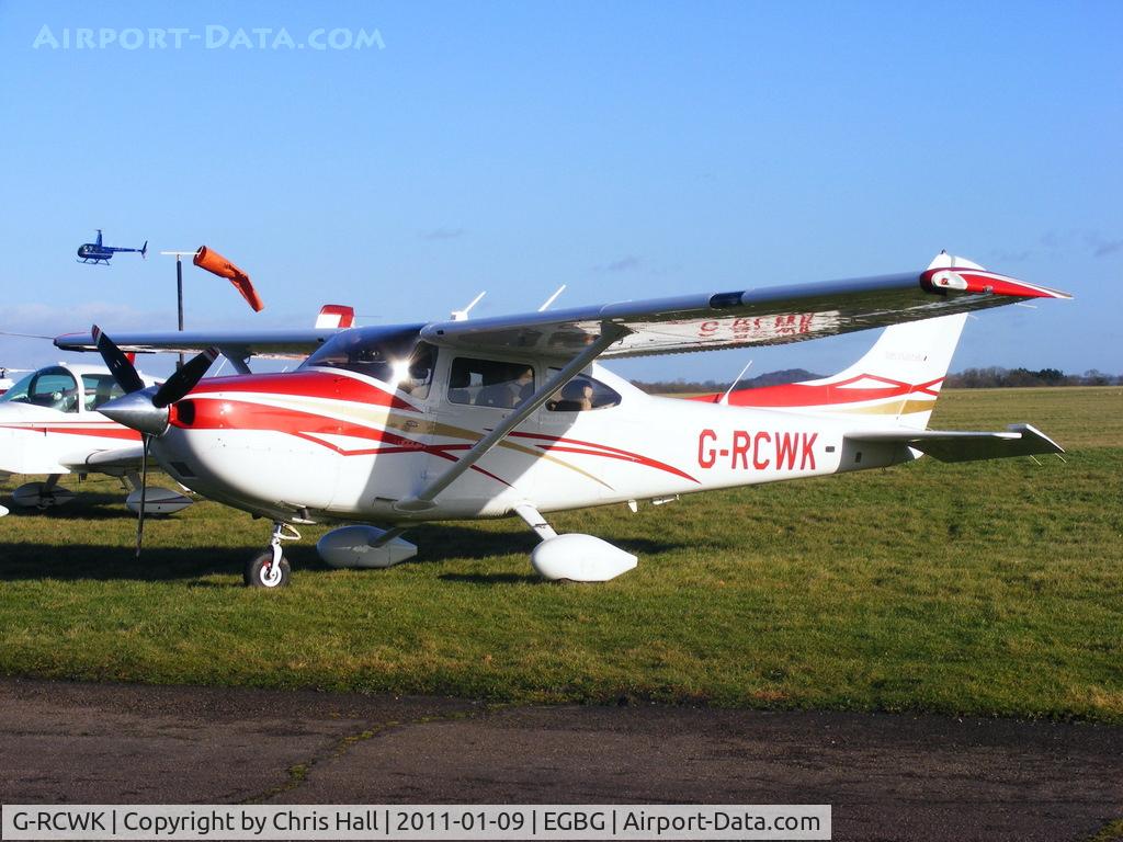 G-RCWK, 2007 Cessna 182T Skylane Skylane C/N 18281982, Privately owned