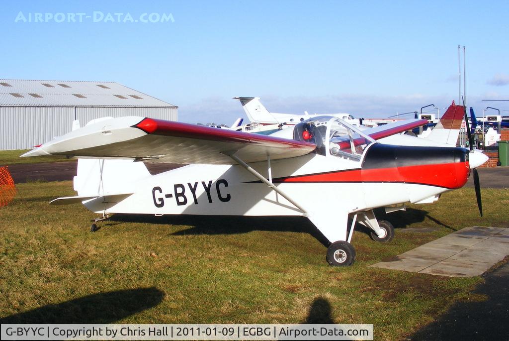 G-BYYC, 2000 Hapi Cygnet SF-2A C/N PFA 182-12311, BMAA Icicle 2011 fly-in