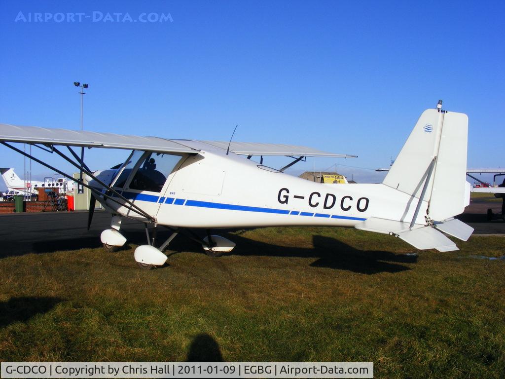 G-CDCO, 2005 Comco Ikarus C42 FB UK C/N PFA 322-14315, BMAA Icicle 2011 fly-in