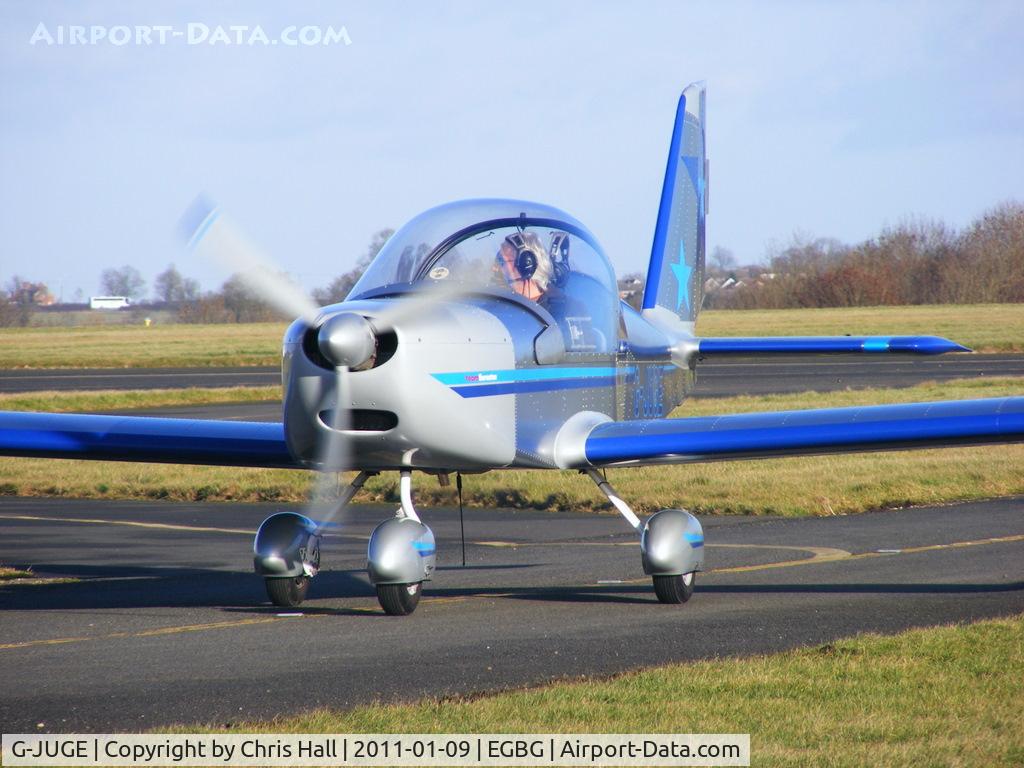 G-JUGE, 2003 Cosmik EV-97 TeamEurostar UK C/N 1709, BMAA Icicle 2011 fly-in