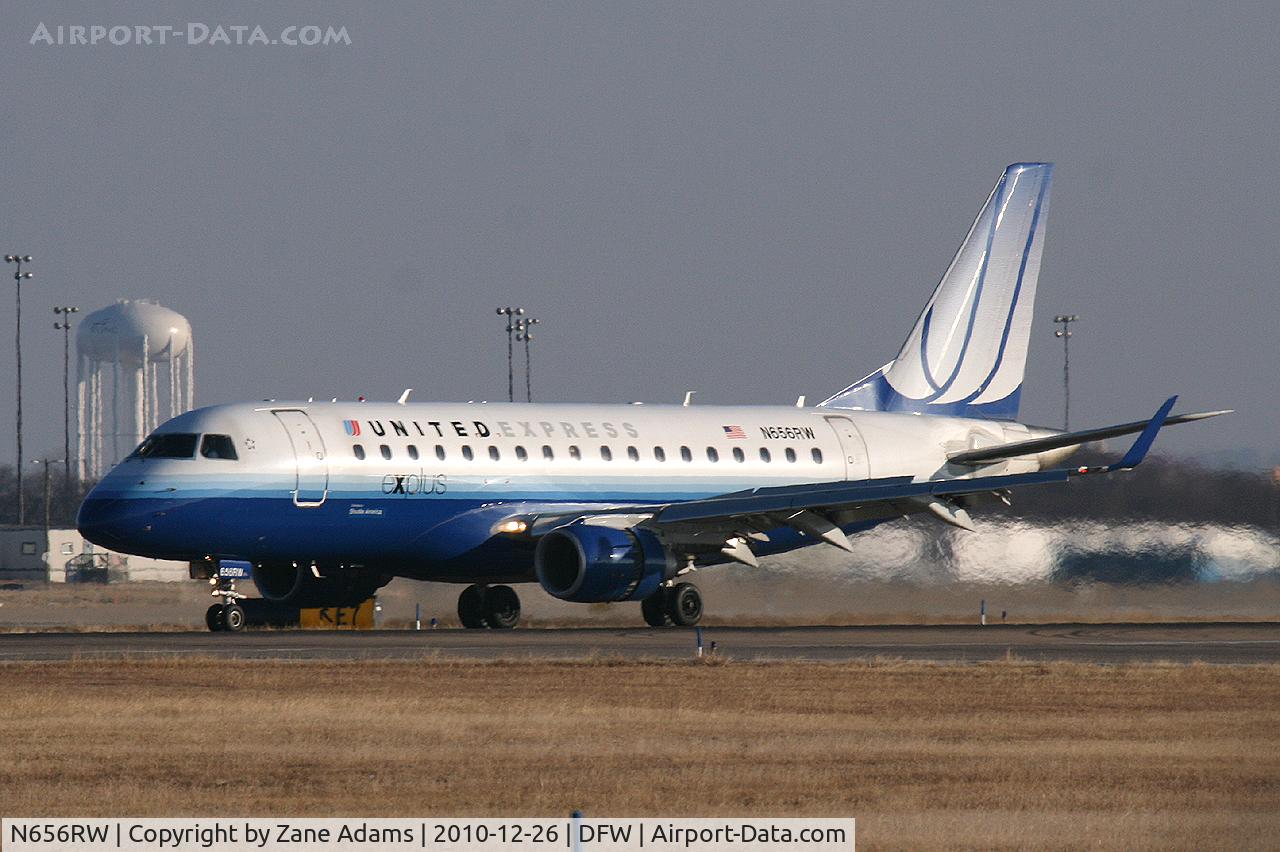 N656RW, 2005 Embraer 170SE (ERJ-170-100SE) C/N 17000113, United Express at DFW Airport