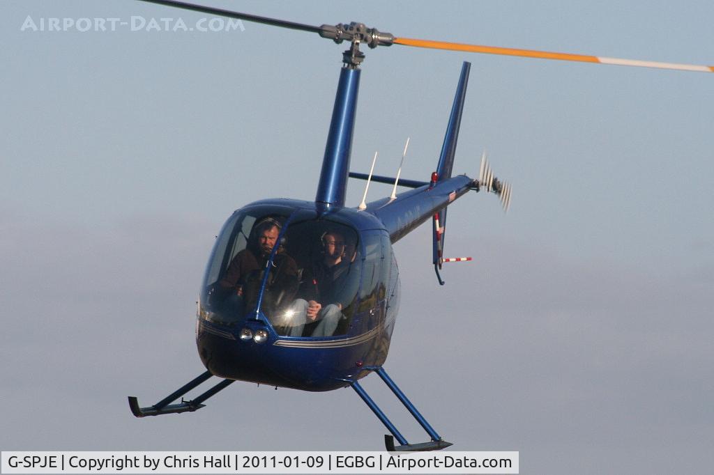 G-SPJE, 2007 Robinson R44 Raven II C/N 12026, Abel Alarm Co Ltd