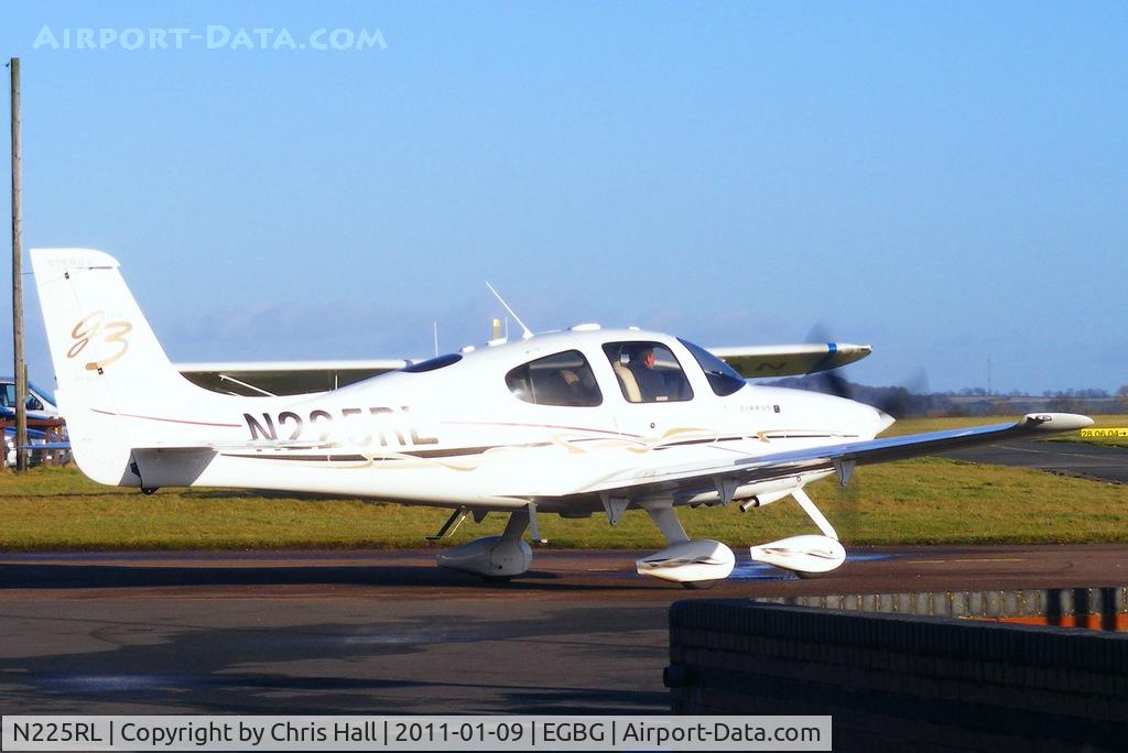 N225RL, Cirrus SR22 G3 GTS C/N 2981, Privately owned