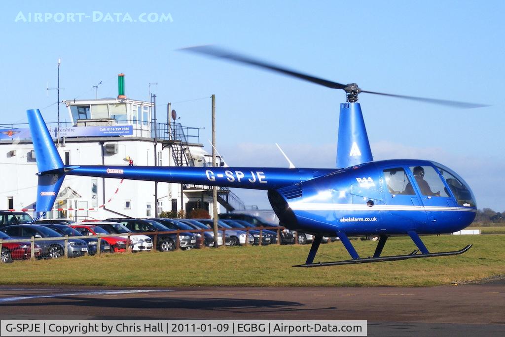 G-SPJE, 2007 Robinson R44 Raven II C/N 12026, Abel Alarm Co Ltd