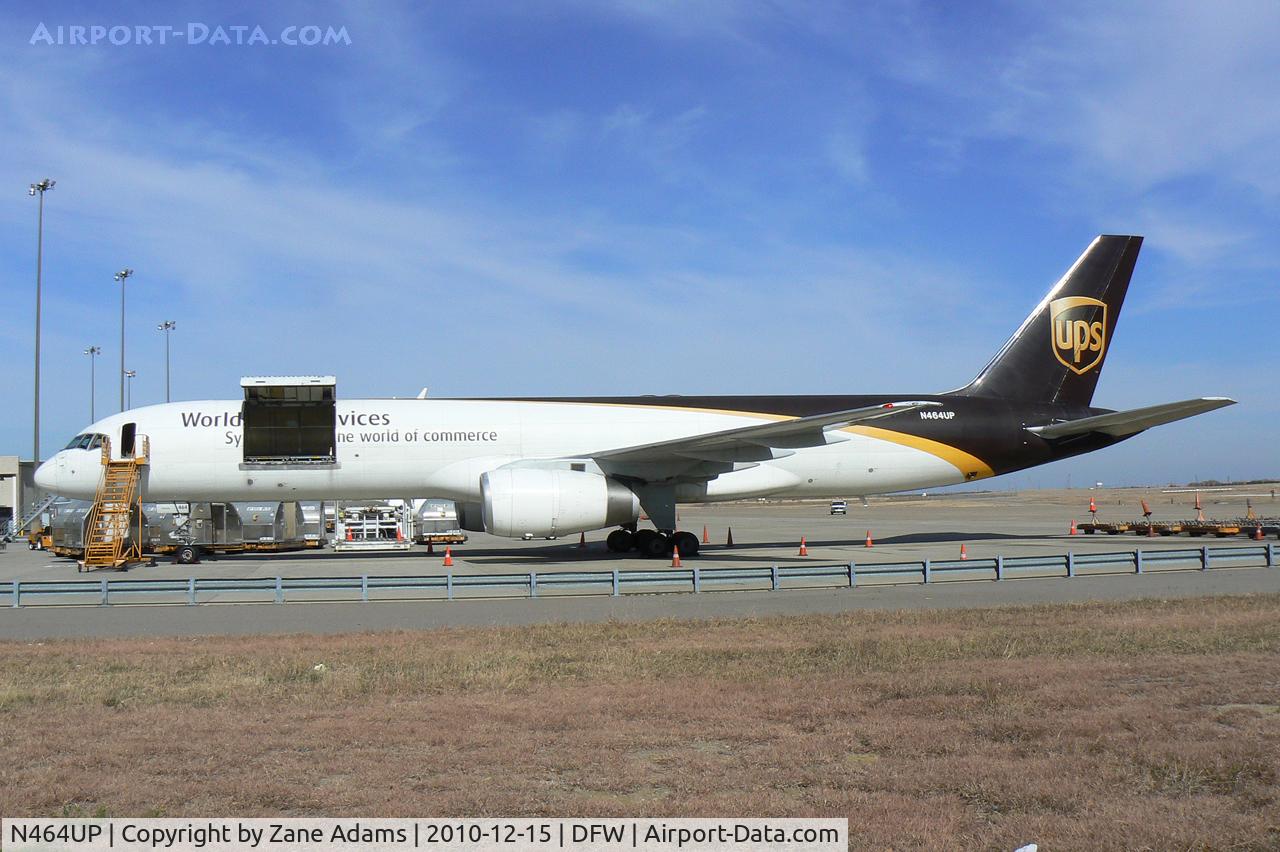 N464UP, 1997 Boeing 757-24APF C/N 28268, UPS 757 at DFW Airport