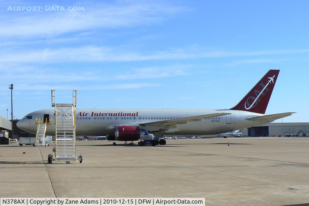 N378AX, 1996 Boeing 767-33A/ER C/N 28147, Omni Air International at DFW Airport