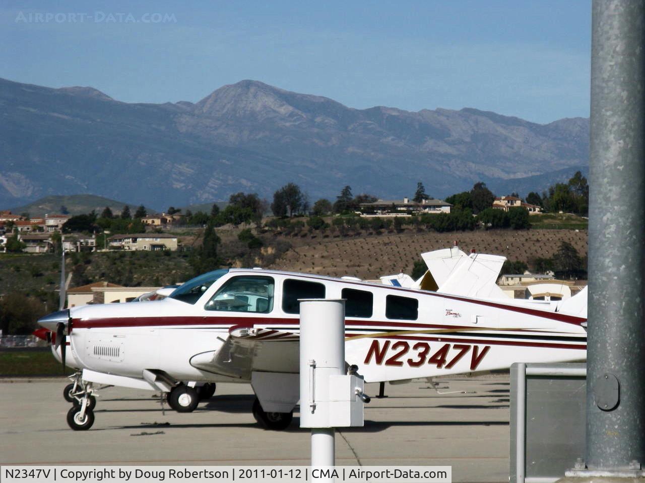 N2347V, 1998 Raytheon Aircraft Company A36 Bonanza C/N E-3147, 1998 Raytheon Beech A36 BONANZA, Continental IO-550-B 300 Hp, three-blade CS prop