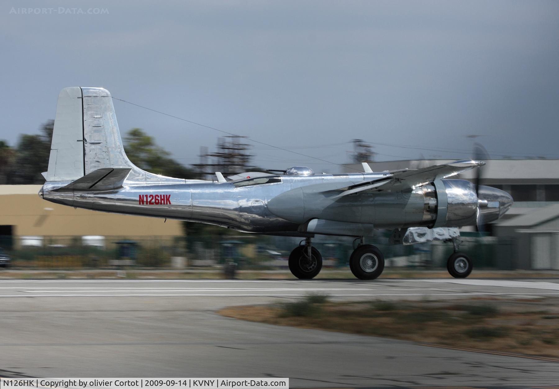 N126HK, 1944 Douglas A-26C Invader C/N 29067, Van Nuys airport