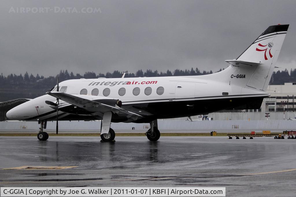C-GGIA, 1987 British Aerospace BAe-3101 Jetstream 31 C/N 778, A rare visitor to BFI was this BAe JS-31 of Integra Air.