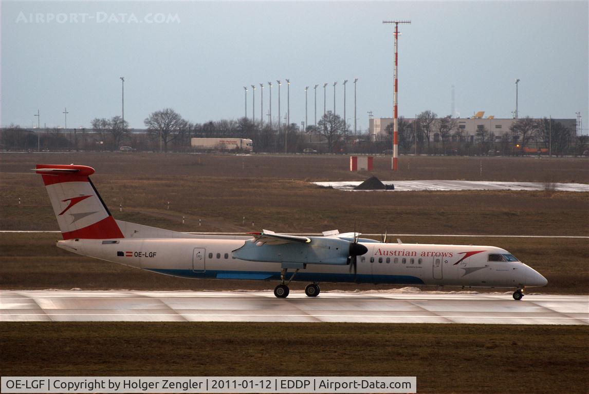 OE-LGF, 2002 De Havilland Canada DHC-8-402Q Dash 8 C/N 4068, The daily Vienna morning shuttle