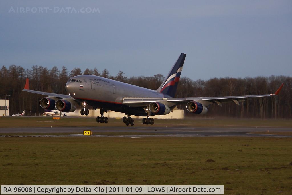 RA-96007, 1992 Ilyushin Il-96-300 C/N 74393201004, AFL [SU] Aeroflot
named 'I.A. Moiseyev'