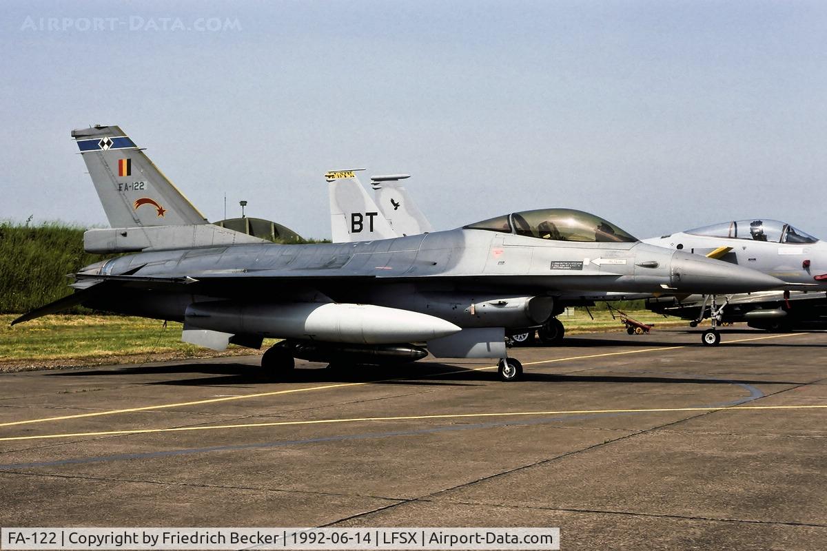 FA-122, 1988 SABCA F-16AM Fighting Falcon C/N 6H-122, static display