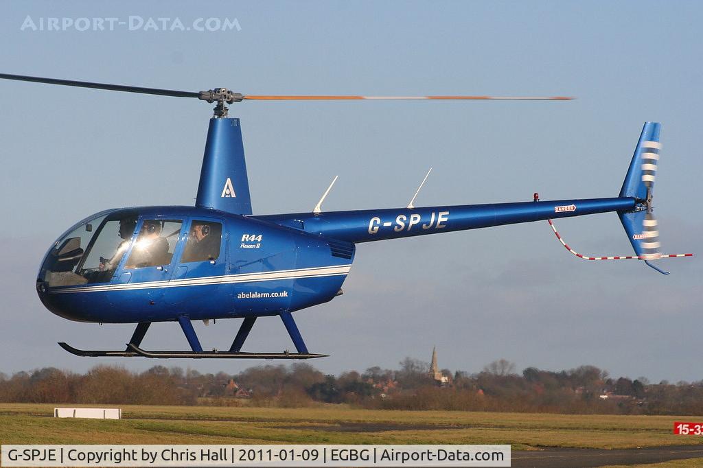 G-SPJE, 2007 Robinson R44 Raven II C/N 12026, Abel Alarm Co Ltd