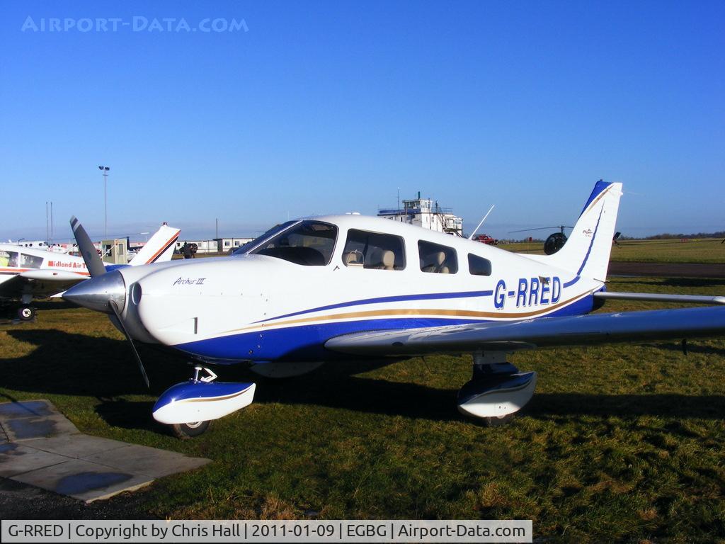 G-RRED, 2008 Piper PA-28-181 Cherokee Archer III C/N 2843673, BMAA Icicle 2011 fly-in