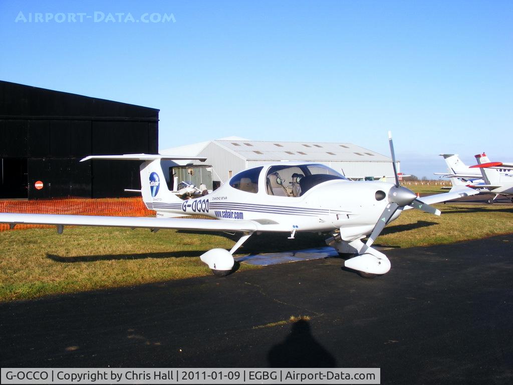 G-OCCO, 2006 Diamond DA-40D Diamond Star C/N D4.242, on a training flight from Cranfield