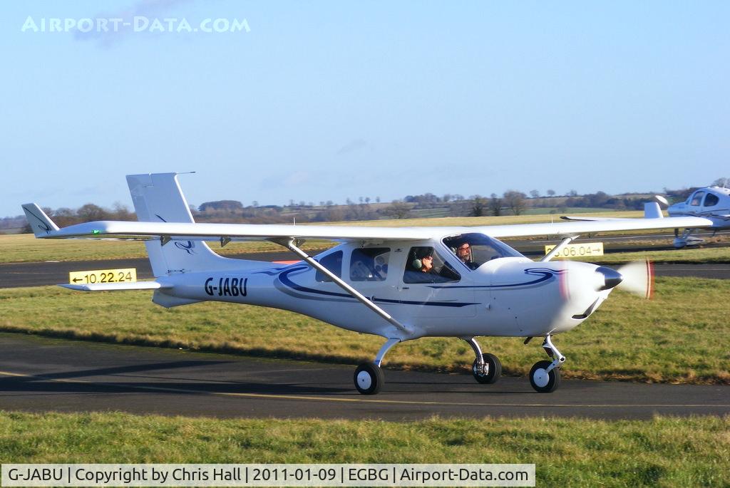 G-JABU, 2006 Jabiru J430 C/N PFA 336-14515, visitor from Bourn airfield at the BMAA Icicle 2011 fly-in
