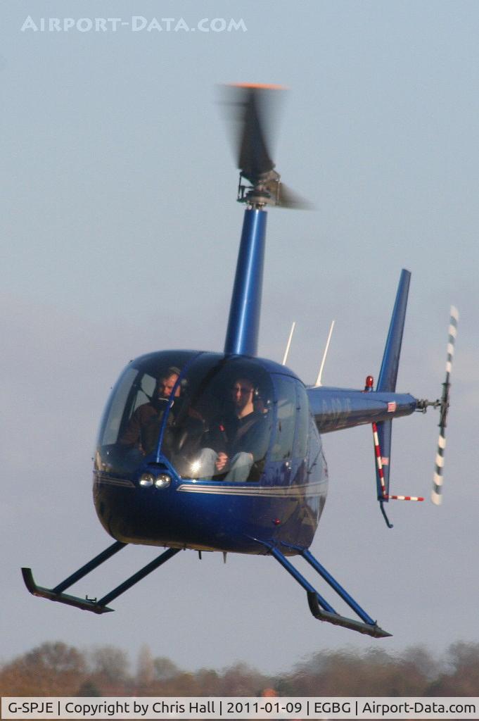 G-SPJE, 2007 Robinson R44 Raven II C/N 12026, Abel Alarm Co Ltd