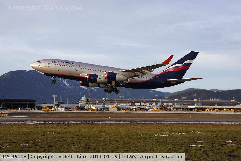 RA-96008, 1992 Ilyushin Il-96-300 C/N 74393201005, AFL [SU] Aeroflot named 'I.A. Moiseyev'