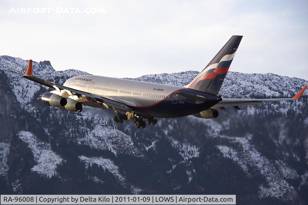 RA-96008, 1992 Ilyushin Il-96-300 C/N 74393201005, AFL [SU] Aeroflot named 'I.A. Moiseyev'