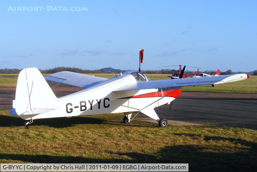 G-BYYC, 2000 Hapi Cygnet SF-2A C/N PFA 182-12311, visitor to the BMAA Icicle 2011 fly-in