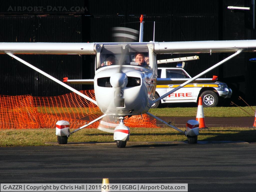 G-AZZR, 1971 Reims F150L C/N 0690, visitor to the BMAA Icicle 2011 fly-in