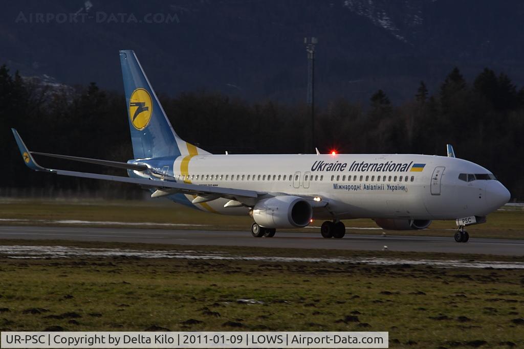 UR-PSC, 2010 Boeing 737-8HX C/N 29662, AUI [PS] Ukraine International Airlines First flight date 05/02/2010