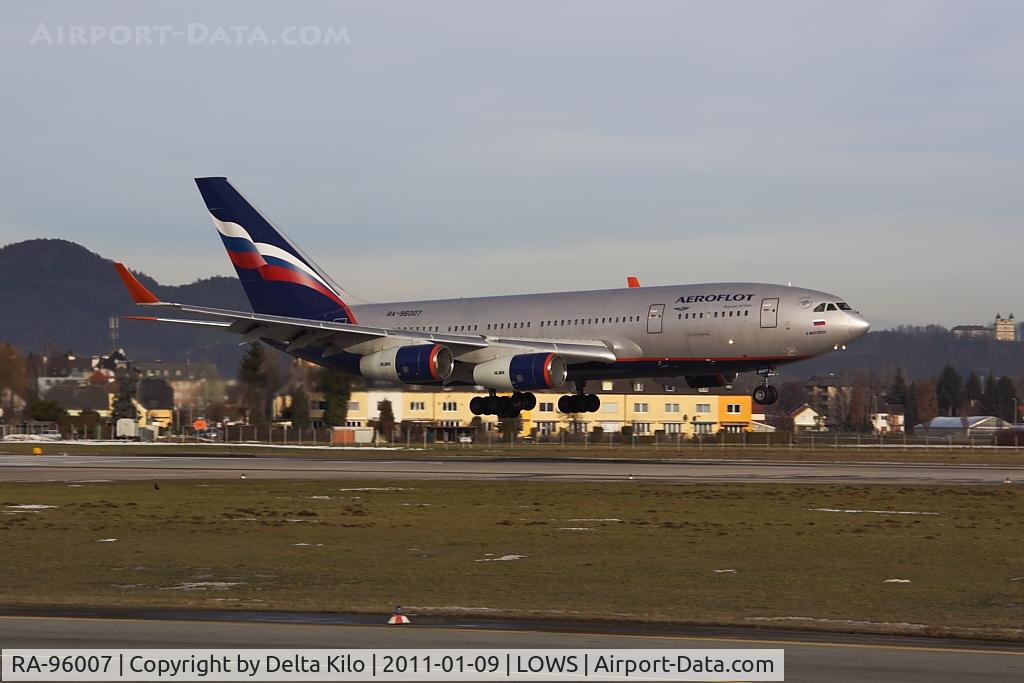 RA-96007, 1992 Ilyushin Il-96-300 C/N 74393201004, AFL [SU] Aeroflot named 'A. Mayorov'