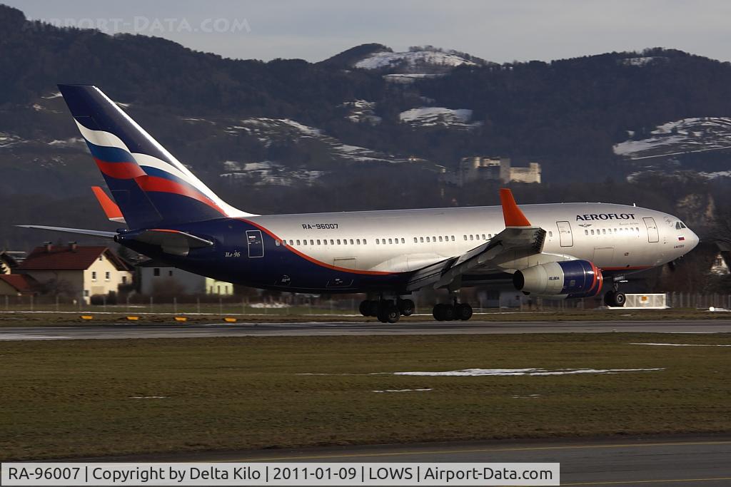RA-96007, 1992 Ilyushin Il-96-300 C/N 74393201004, AFL [SU] Aeroflot named 'A. Mayorov'