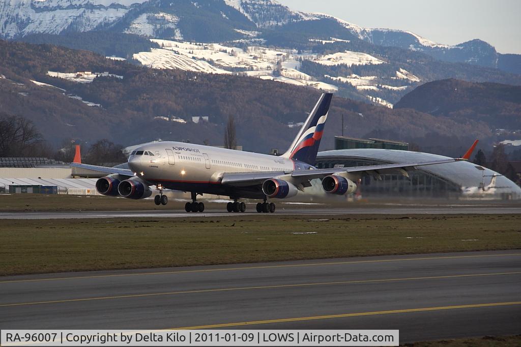 RA-96007, 1992 Ilyushin Il-96-300 C/N 74393201004, AFL [SU] Aeroflot named 'A. Mayorov'