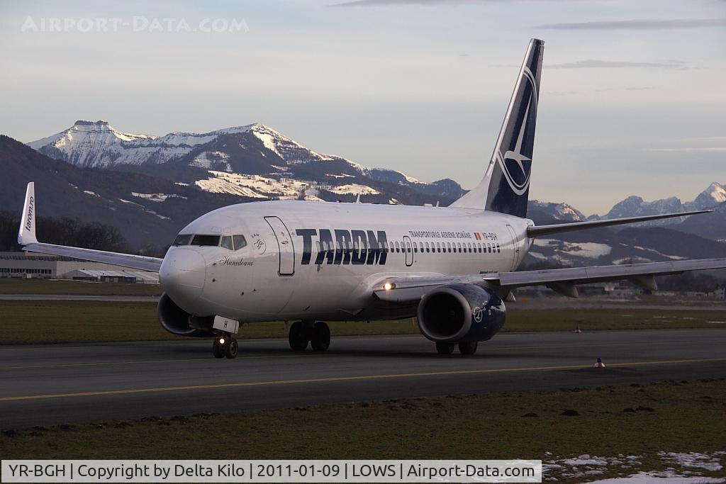 YR-BGH, 2003 Boeing 737-78J C/N 28438, ROT [RO] Tarom named 'Hunedoara'