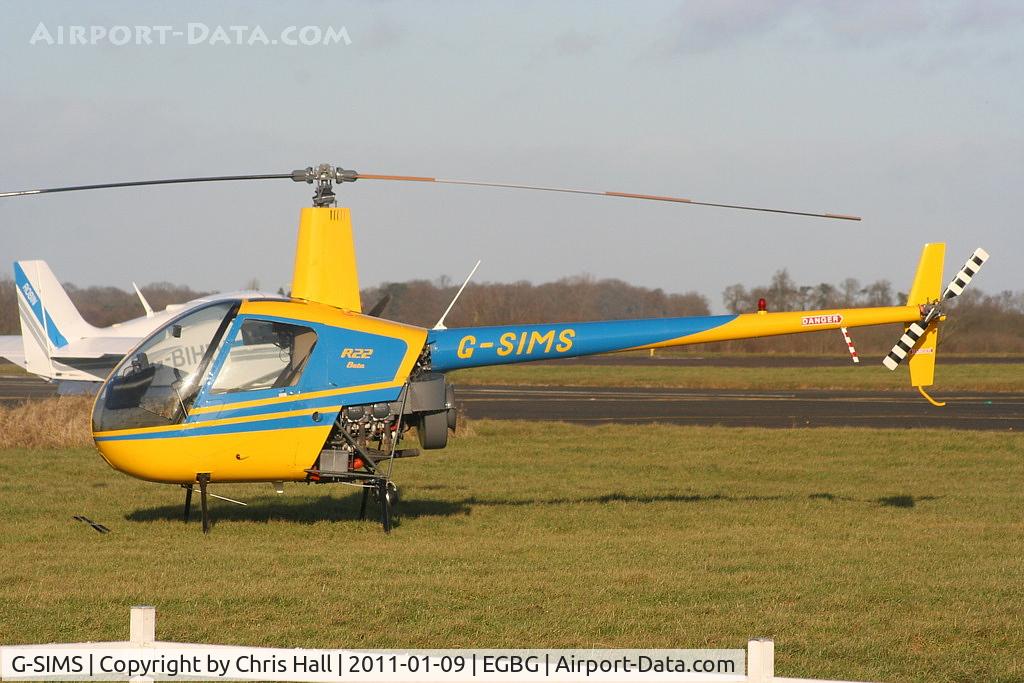 G-SIMS, 1990 Robinson R22 Beta C/N 1596, CDS Aviation Ltd