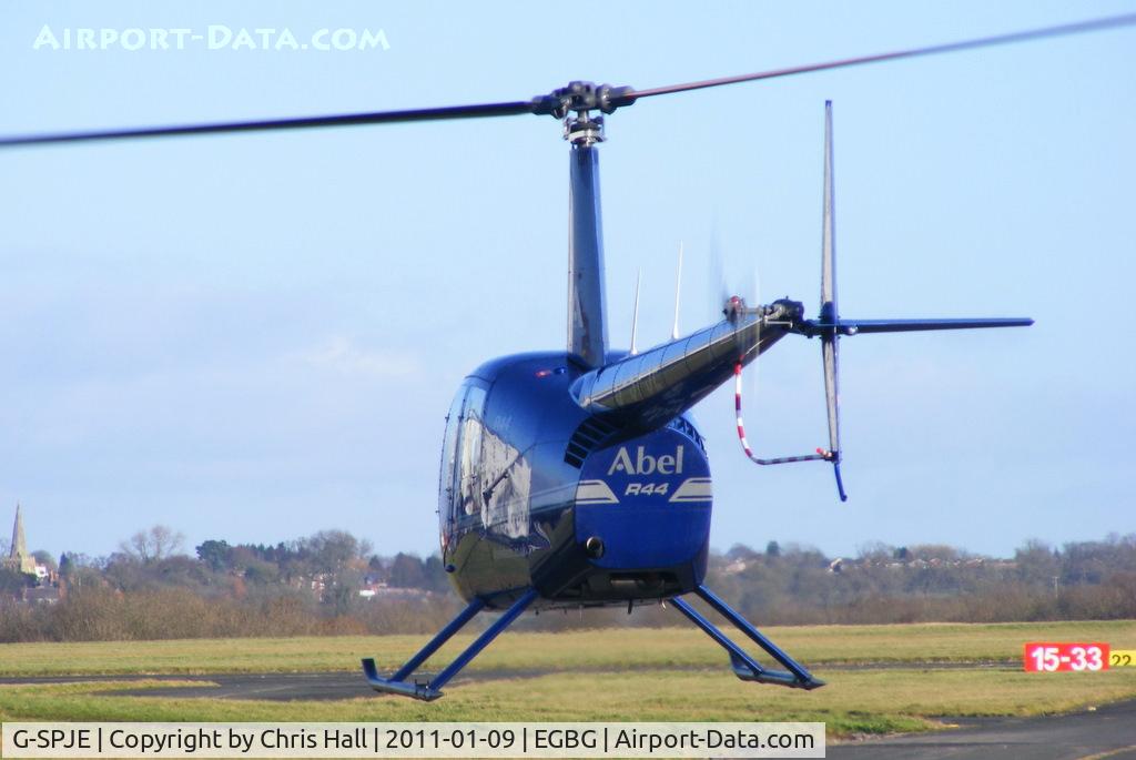 G-SPJE, 2007 Robinson R44 Raven II C/N 12026, Abel Alarm Co Ltd
