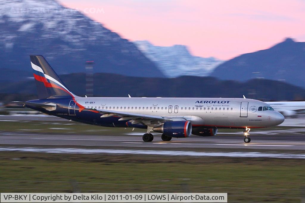 VP-BKY, 2008 Airbus A320-214 C/N 3511, AFL [SU] Aeroflot