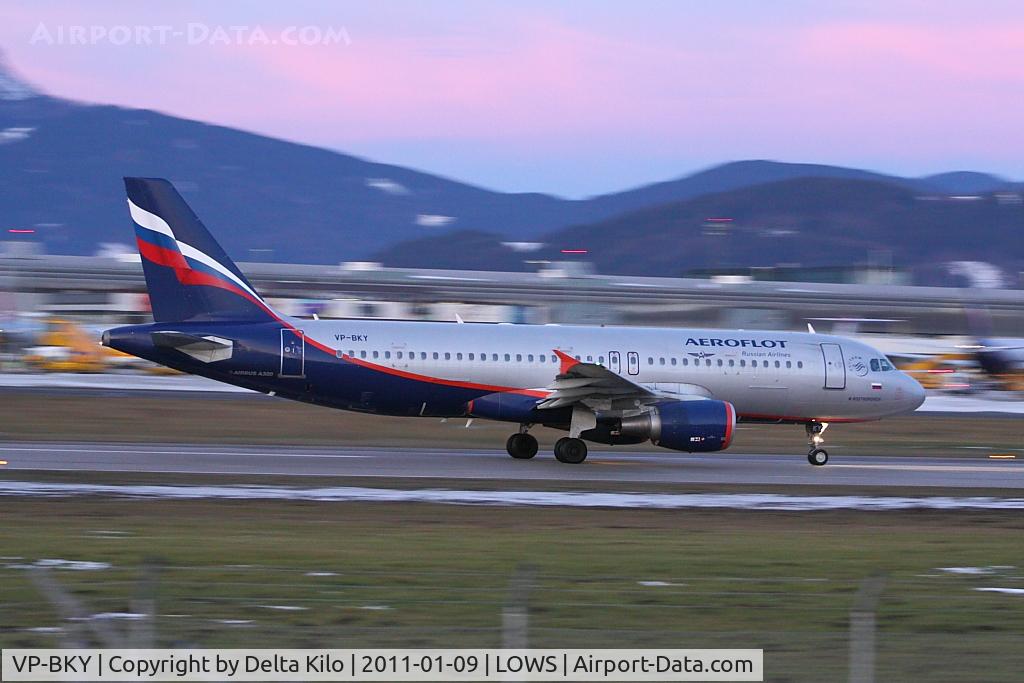 VP-BKY, 2008 Airbus A320-214 C/N 3511, AFL [SU] Aeroflot