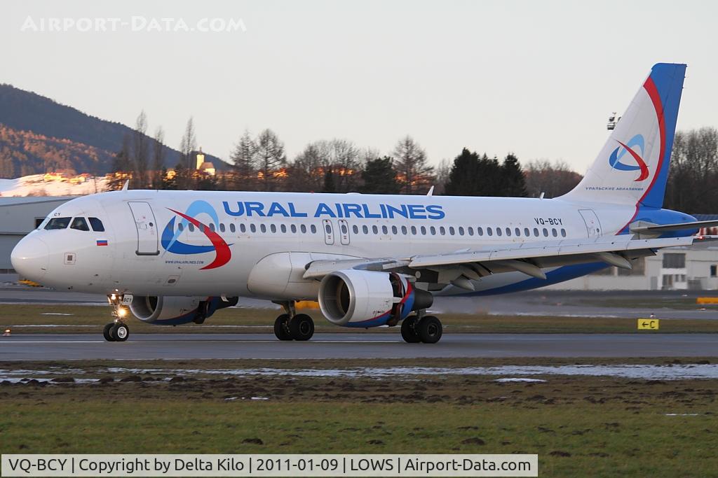 VQ-BCY, 2001 Airbus A320-214 C/N 1484, SVR [U6] Ural Airlines